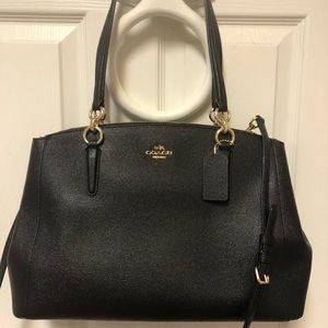 Authentic Coach Large Leather Handbag Like New